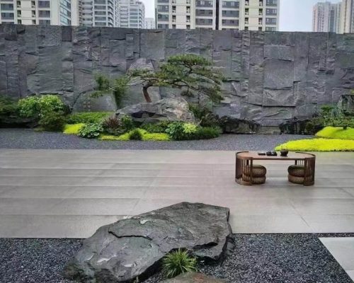 hsn-charcoal-split-face-random-pattern-landscape-courtyard-wall