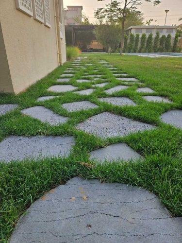hsn-etna-lava-sawn-step-stone-hand-split-edge-garden-path-installed-detail