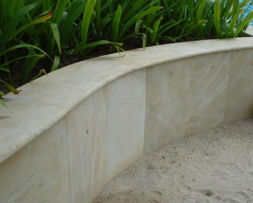 hsn-yellow-dolomite-curved-wall-cladding-coping